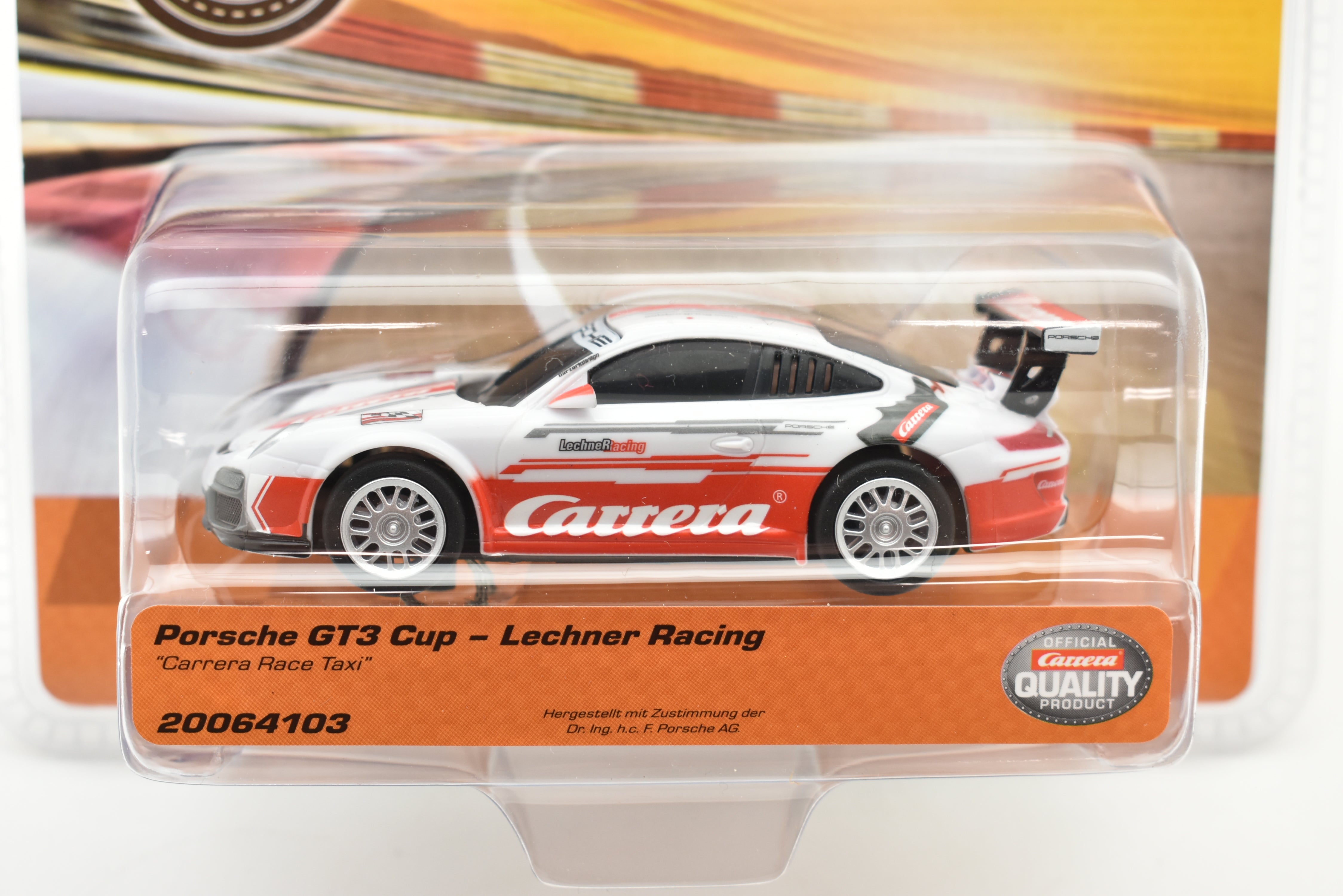 Thrilling Porsche GT3 Lechner Racing Carrera Race Taxi 20064103 - Carrera Go