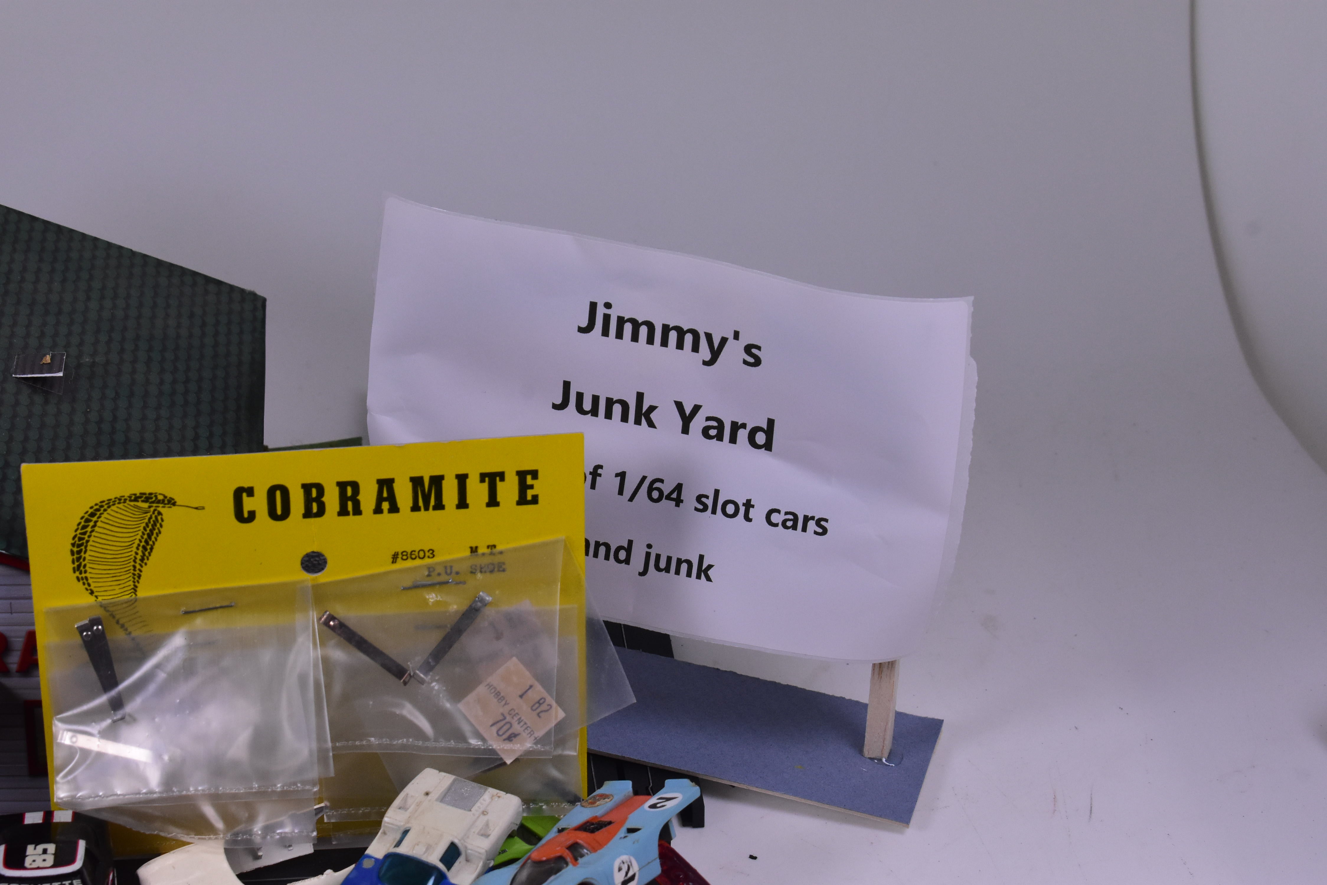 Jimmy's HO Cars and Parts Junk Yard - Lot D (Tyco / Aurora)
