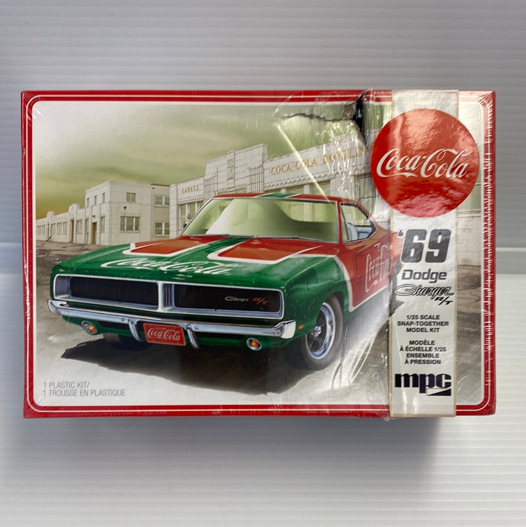 Second Chance: 1969 Coca-Cola Dodge Charger R/T 1:25 Scale Model by MPC - MPC919M
