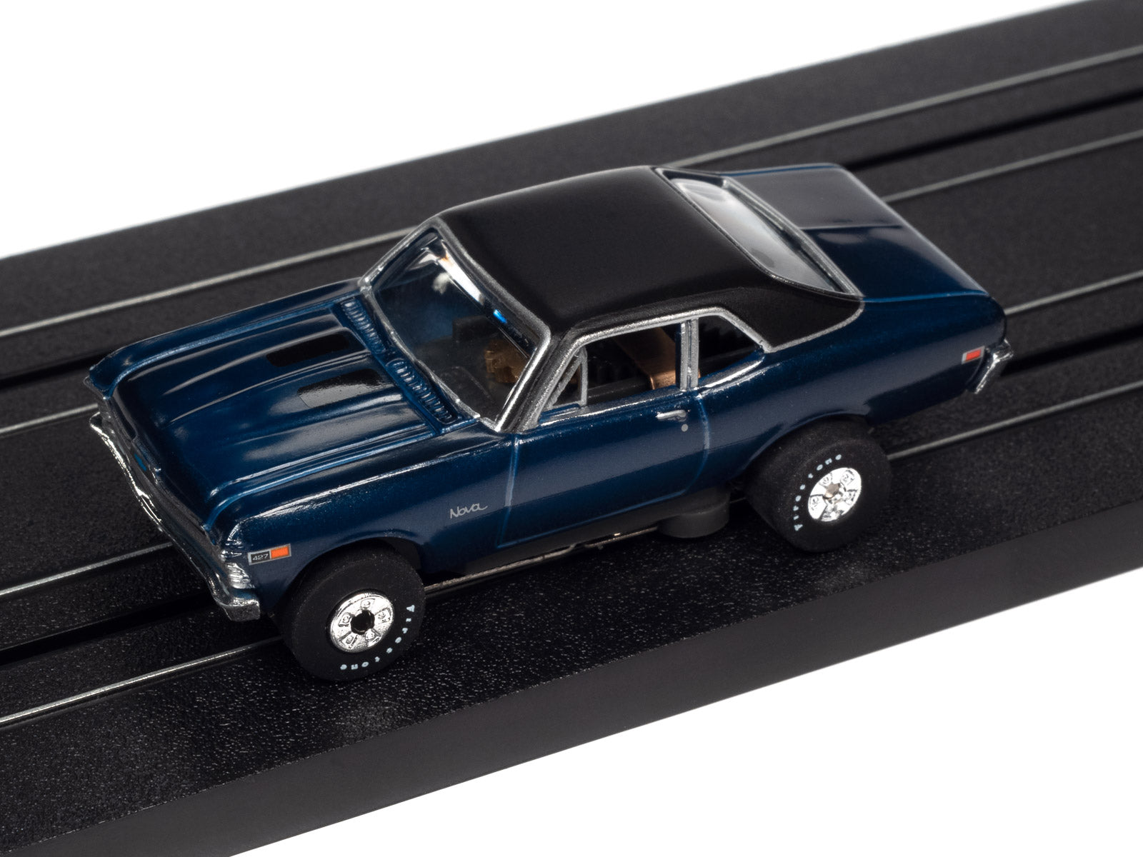 Auto World's Thunderjet Release 1 Slot Car Set - OK Used Cars SC377: A Racing Sensation!