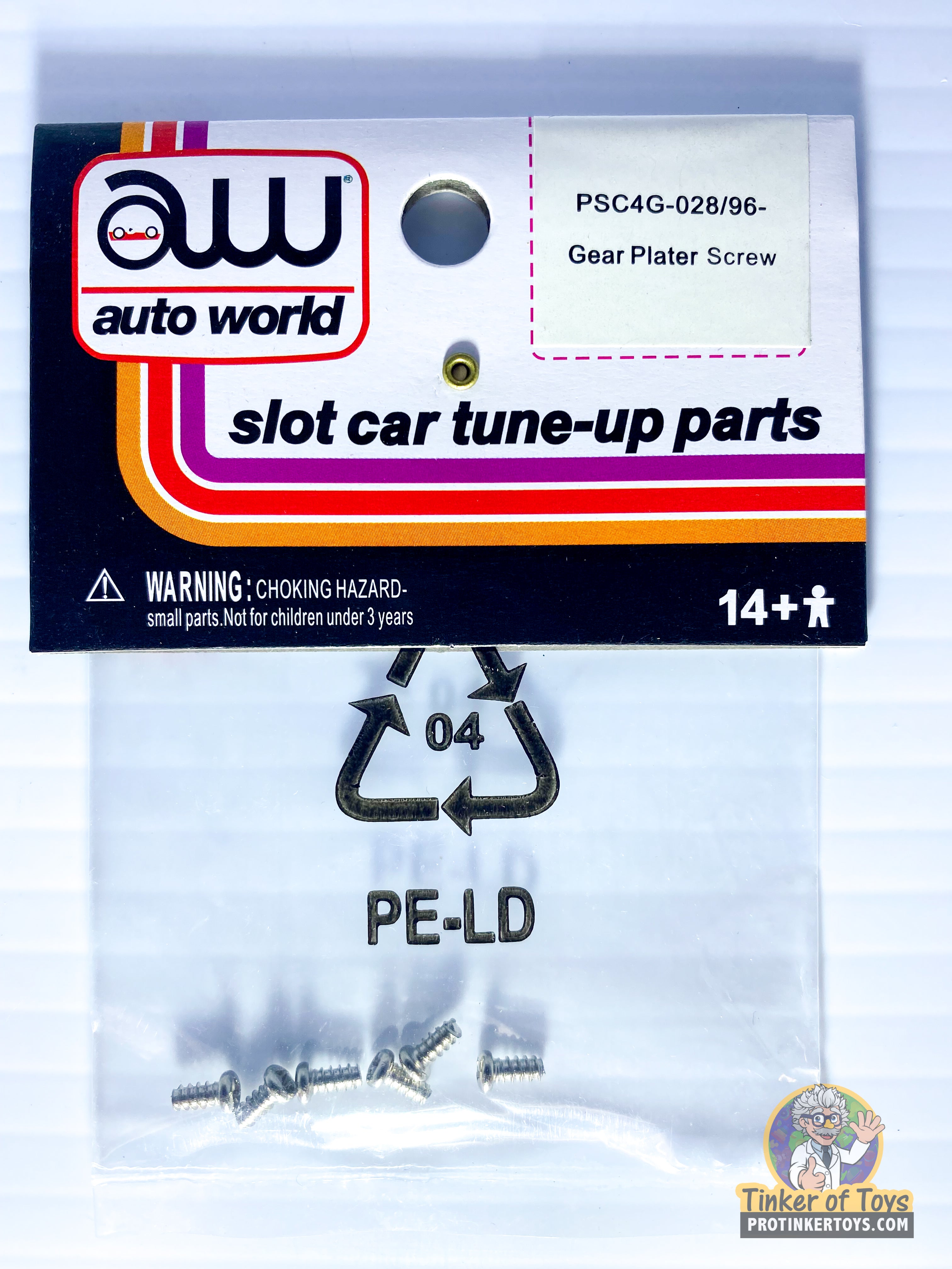Auto World 4Gear Slot Car Chassis Parts Kit (PSC4G) - Rebuild & Tinker!