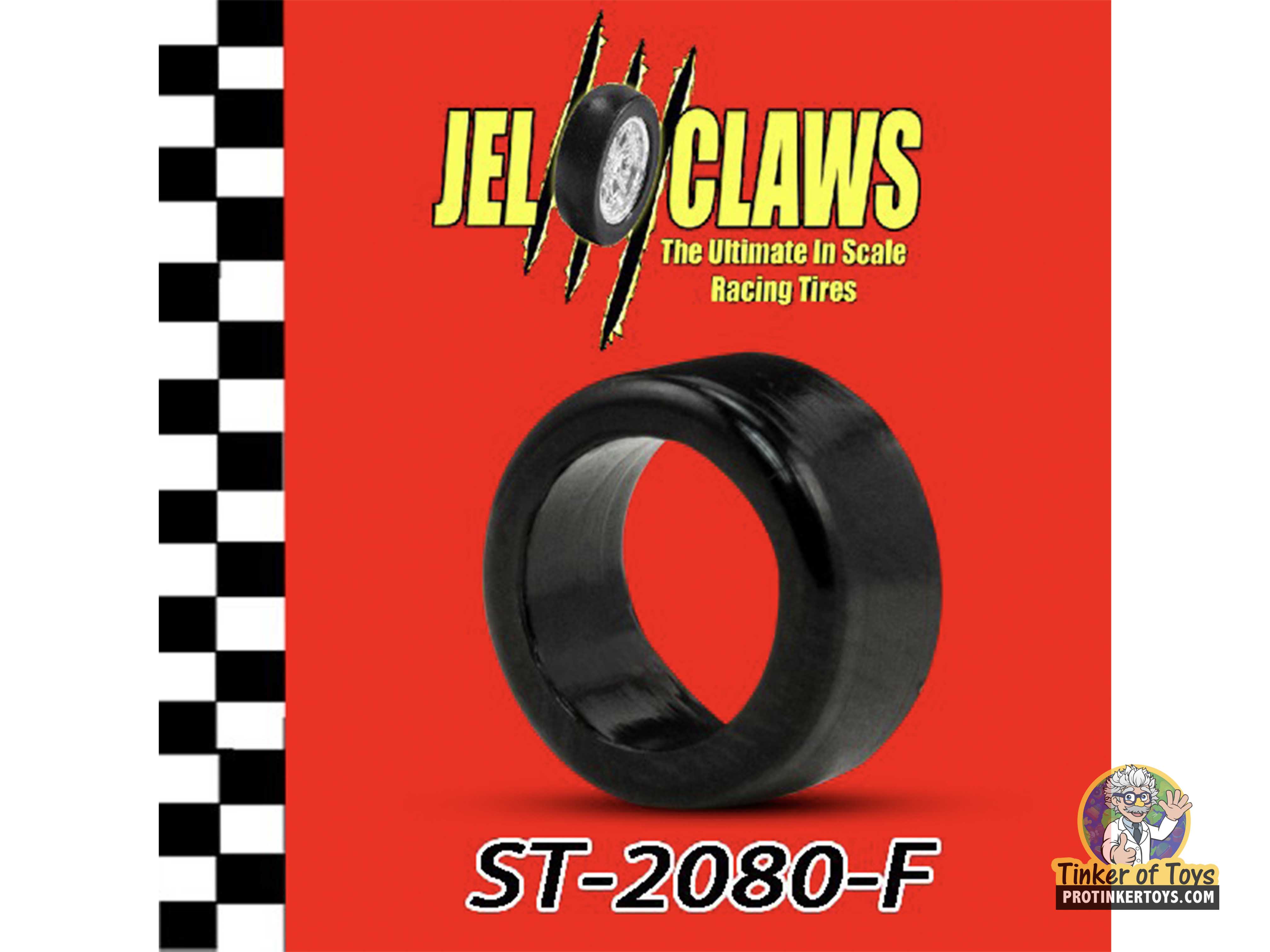 AFX SRT F Jel Claw ST 2080-F 1:64 Slot Car Tires