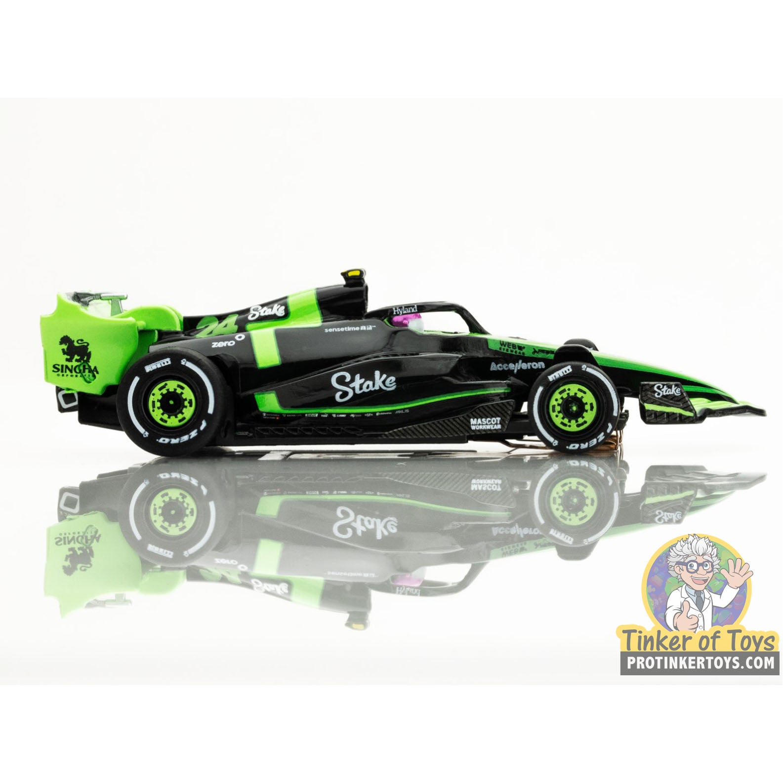 AFX/Racemasters Sauber F1 #24 C44 Stake FY - The Ultimate HO Slot Car!