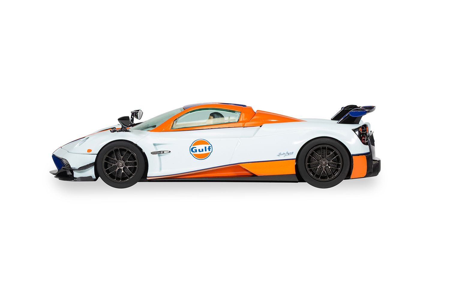 Unleash the Power: Pagani Huayra BC Roadster - Gulf Edition by Scalextric (C4335)