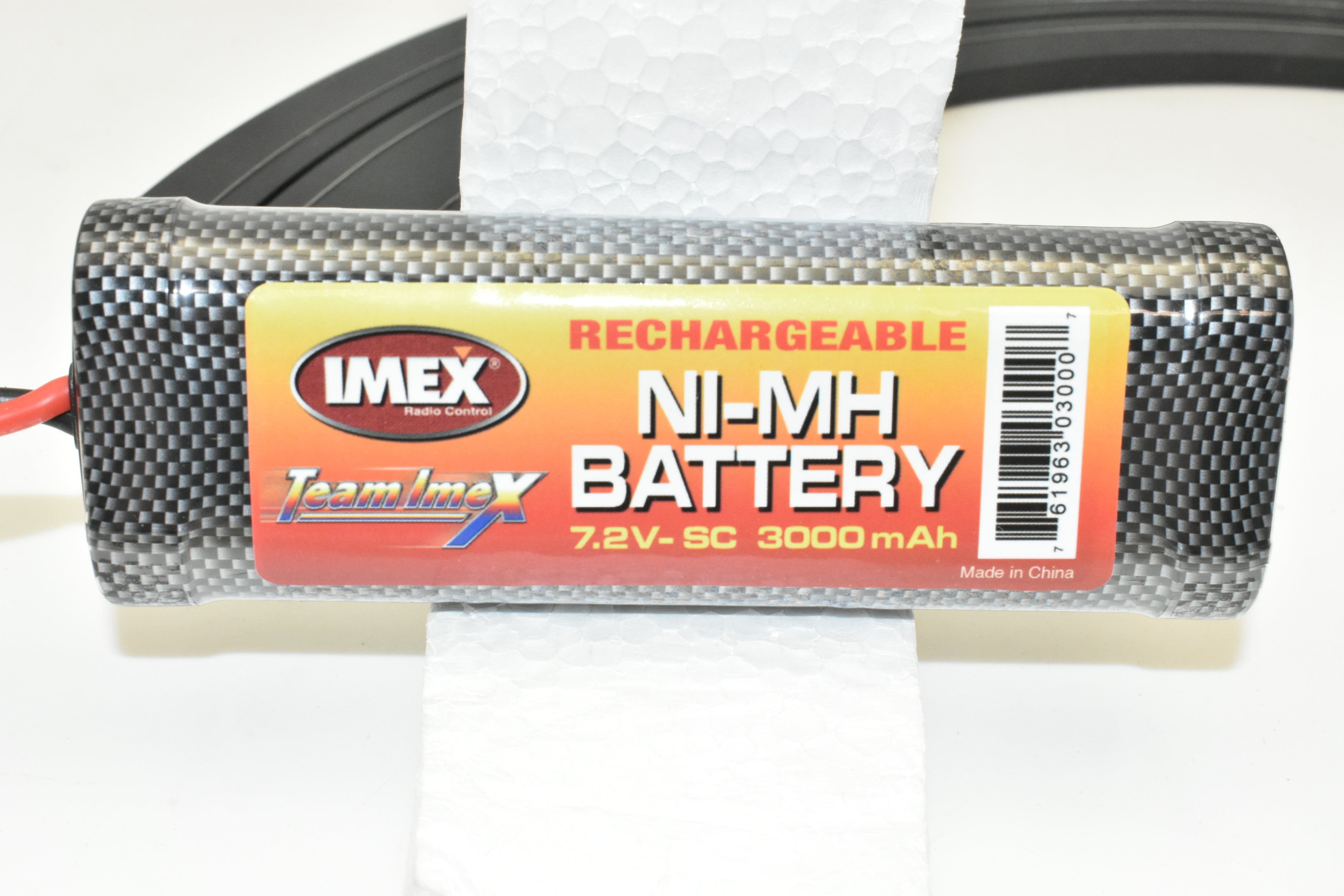 Power-Packed 7.2V 300mAH NI-MH Battery Pack - TTN3000 by IMEX
