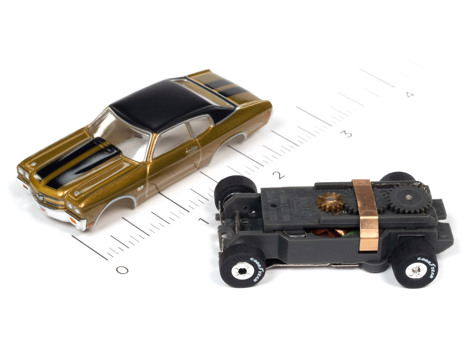 Auto World's Thunderjet Release 1 Slot Car Set - OK Used Cars SC377: A Racing Sensation!