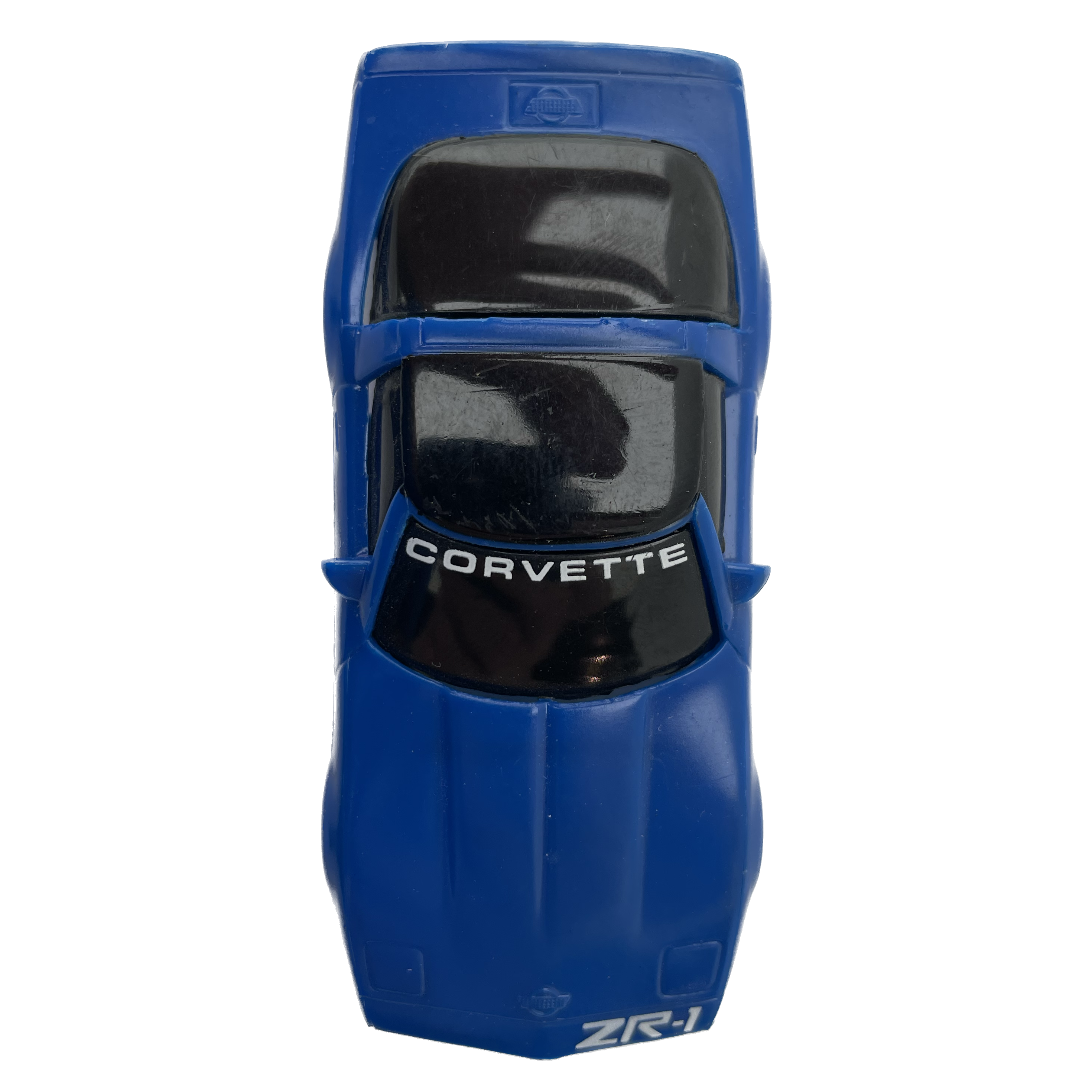 Tyco Super Duper Double Looper Corvette ZR-1 Blue - Thrilling HO-Scale Slot Car (SKU: 7131)