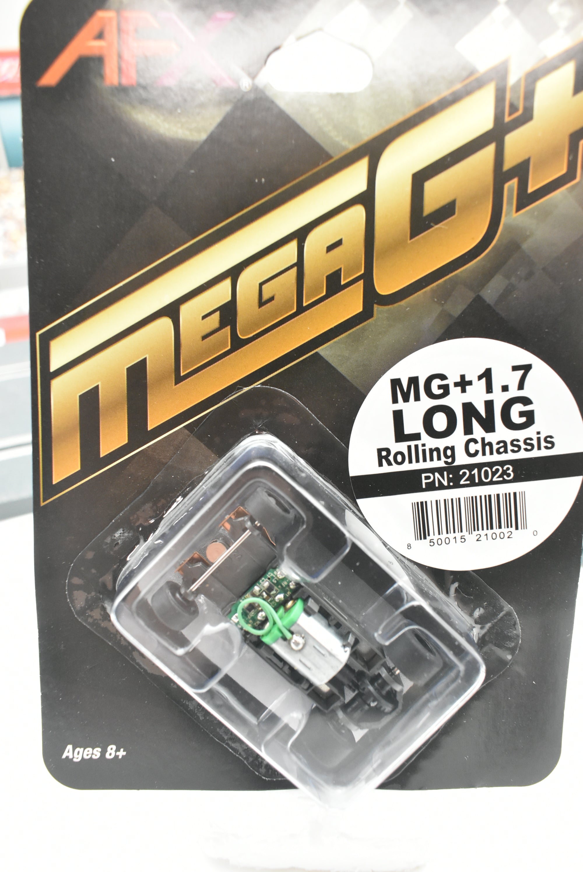 AFX Mega-G+ Long Rolling Chassis: The Ultimate HO Slot Car Upgrade | 21023 | AFX/Racemasters