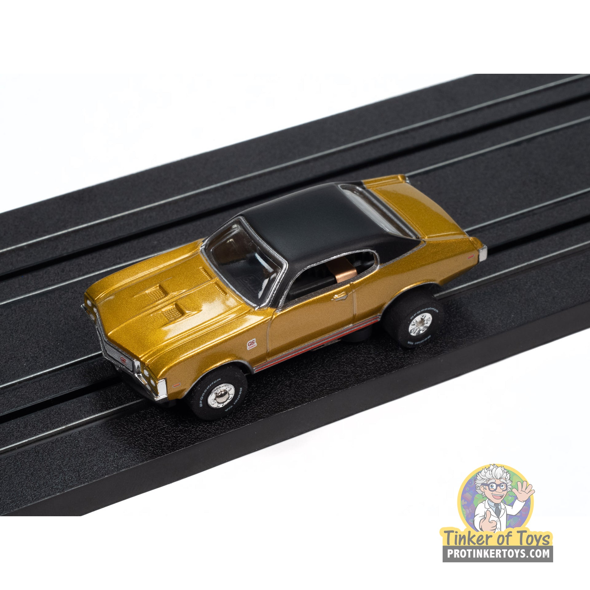 Thunderjet 1972 Buick GS (Gold) 4B - The Shining Gem from Auto World | SC411
