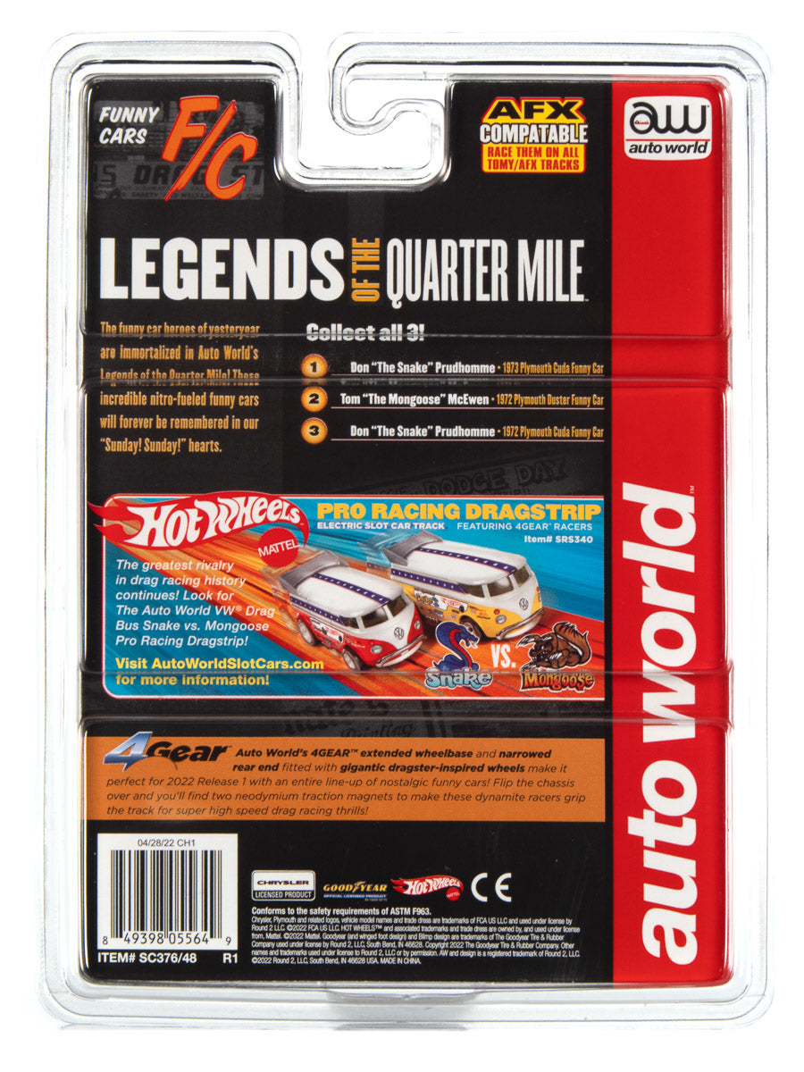 Auto World Hot Wheels Legends of the Quarter Mile 4 Gear Release 1 - SC376