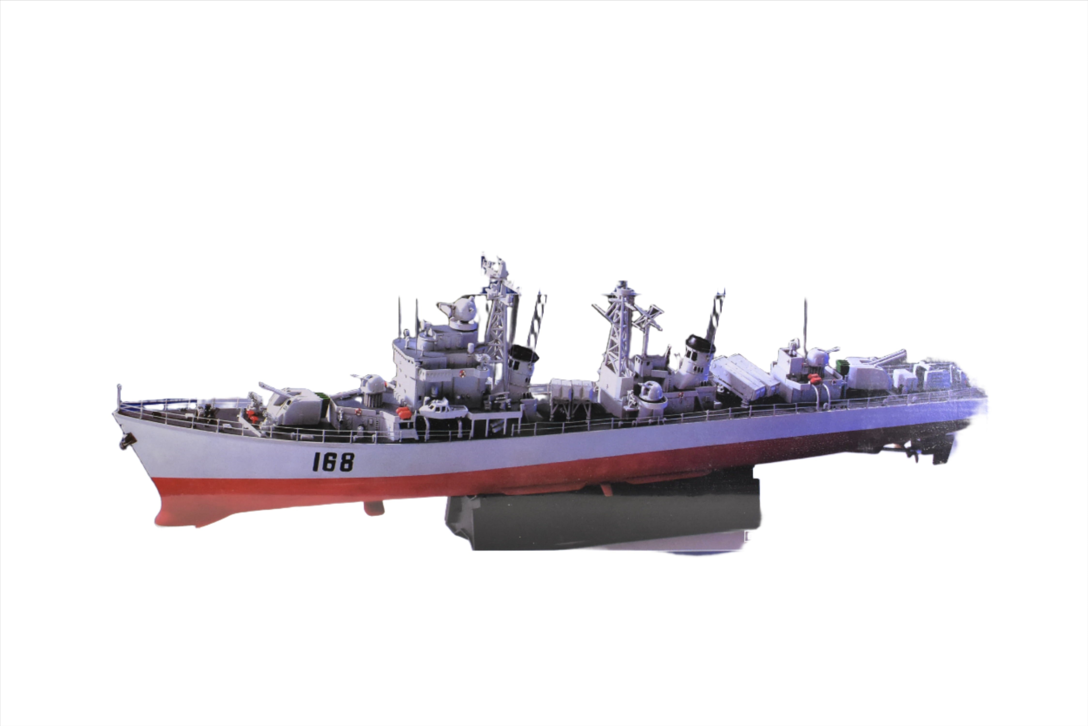 Second Chance: Chinese Navy Missile Destroyer 168 - 1/260 Scale | DF035 | Zhengdefu Model Company