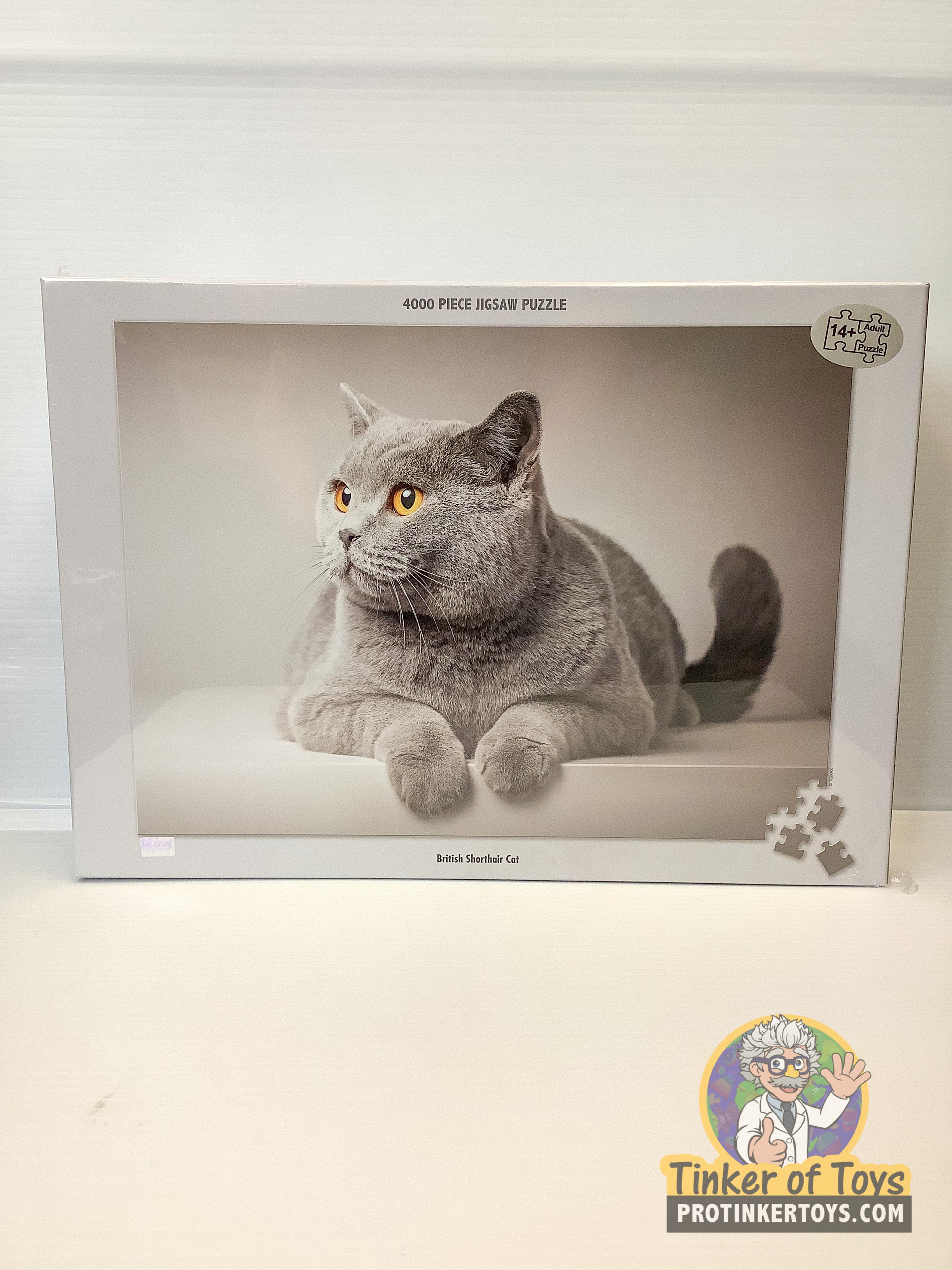 Tomax 4000-Piece British Shorthair Cat Puzzle | TOM400-042