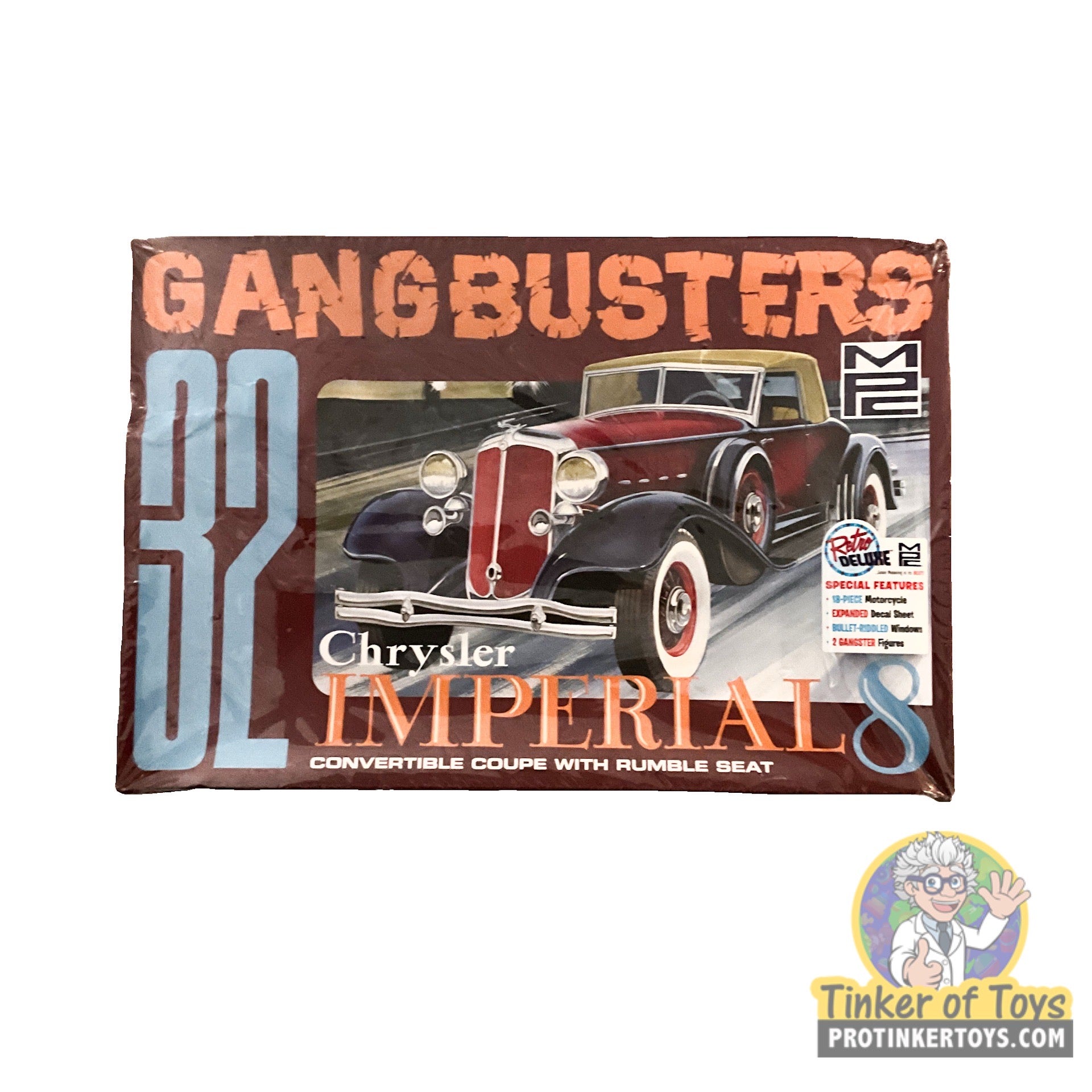Second Chance GangBusters 1932 Chrysler Imperial 1/25 Scale Model Kit - MPC926