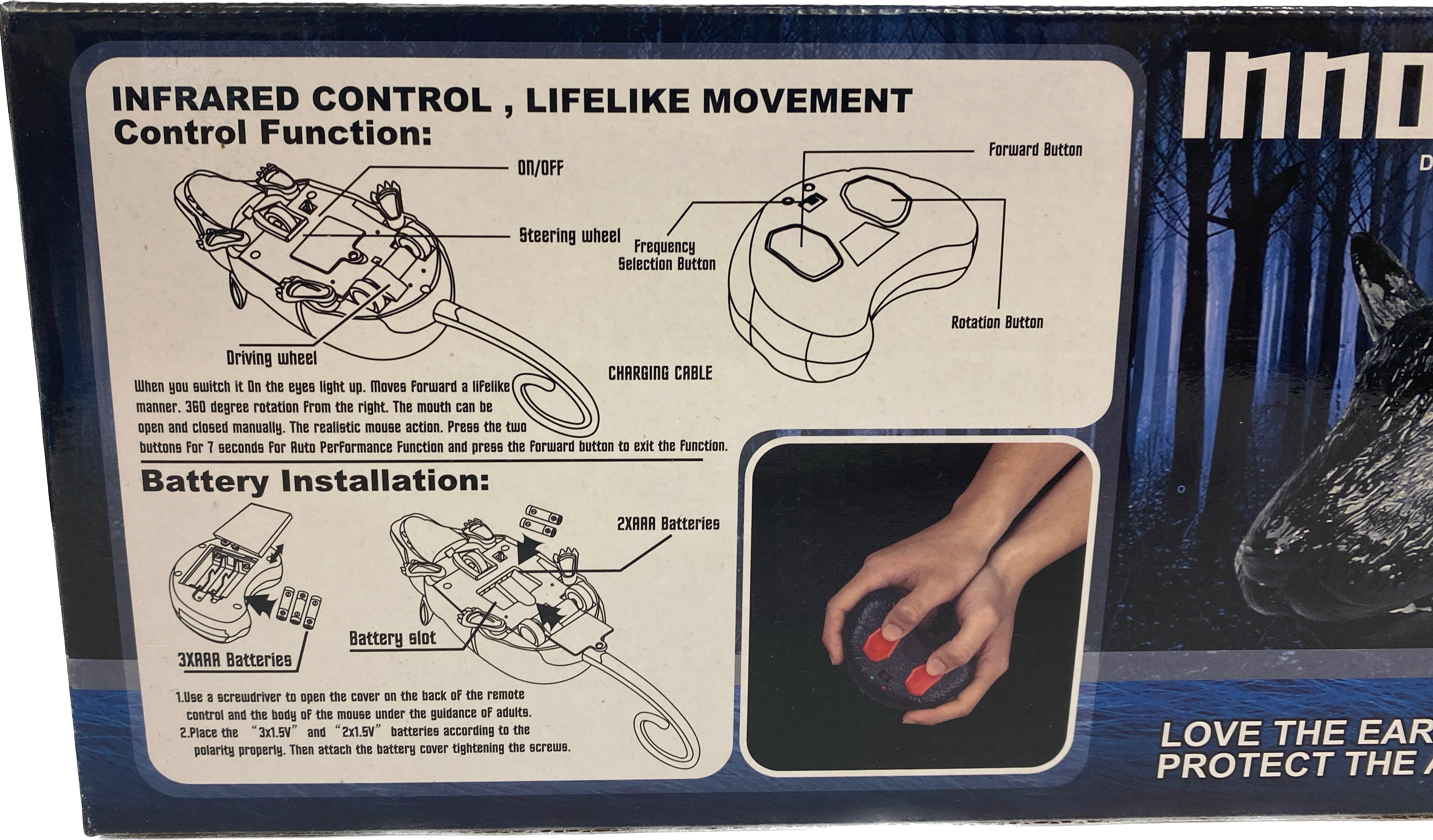 IMEX Infrared Remote Control Rat - IMX19205: A Captivating Toy!