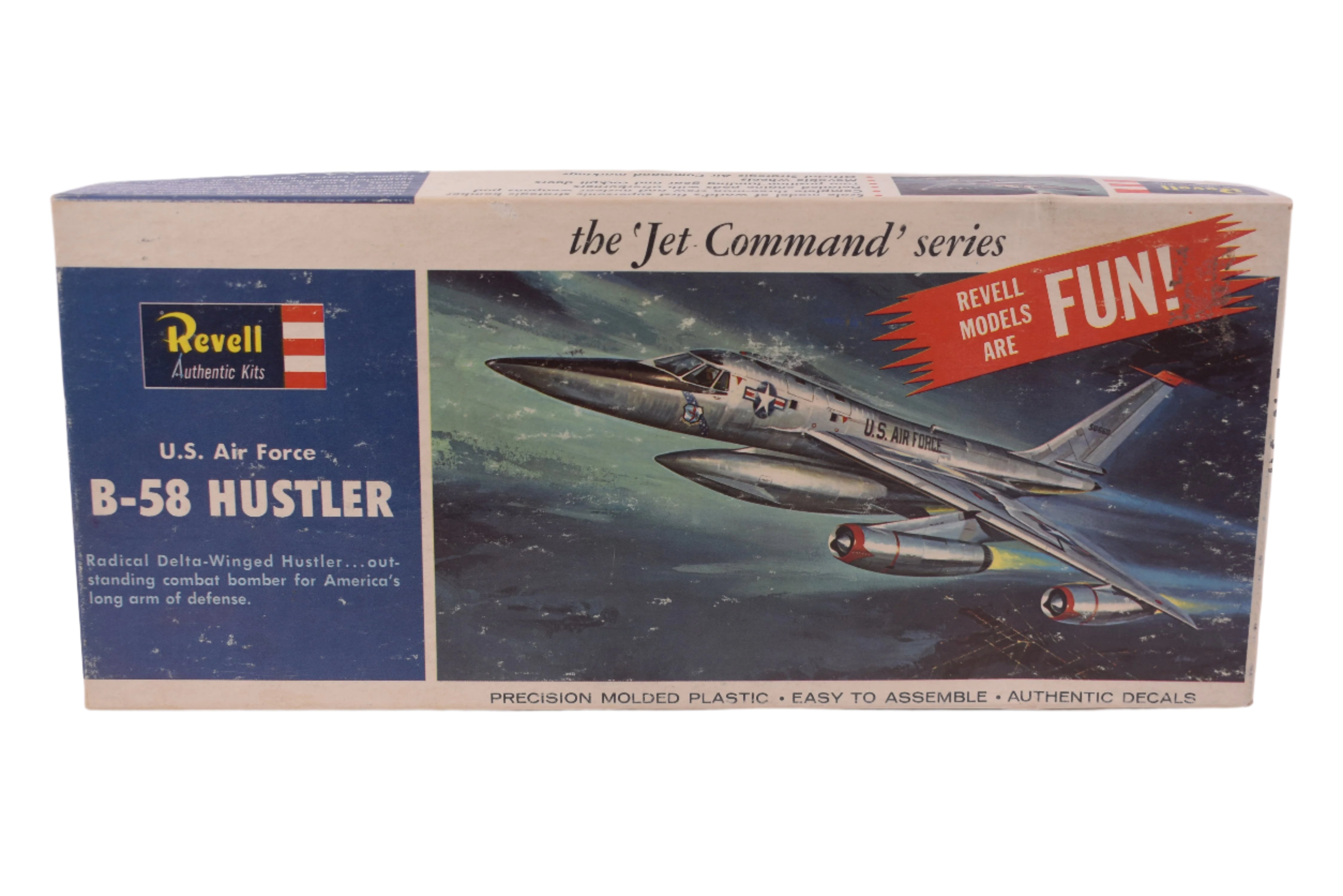 Revell 1/72 Scale U.S Air Force B-58 Hustler Model - Unbeatable Collectible!