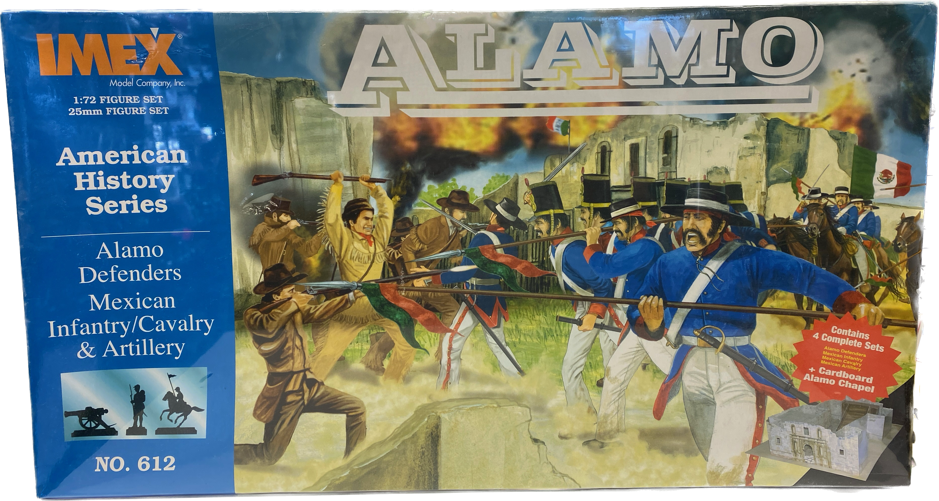 IMEX Alamo Set 1/72 - IMX612: An Epic Battle Re - enactment Kit!