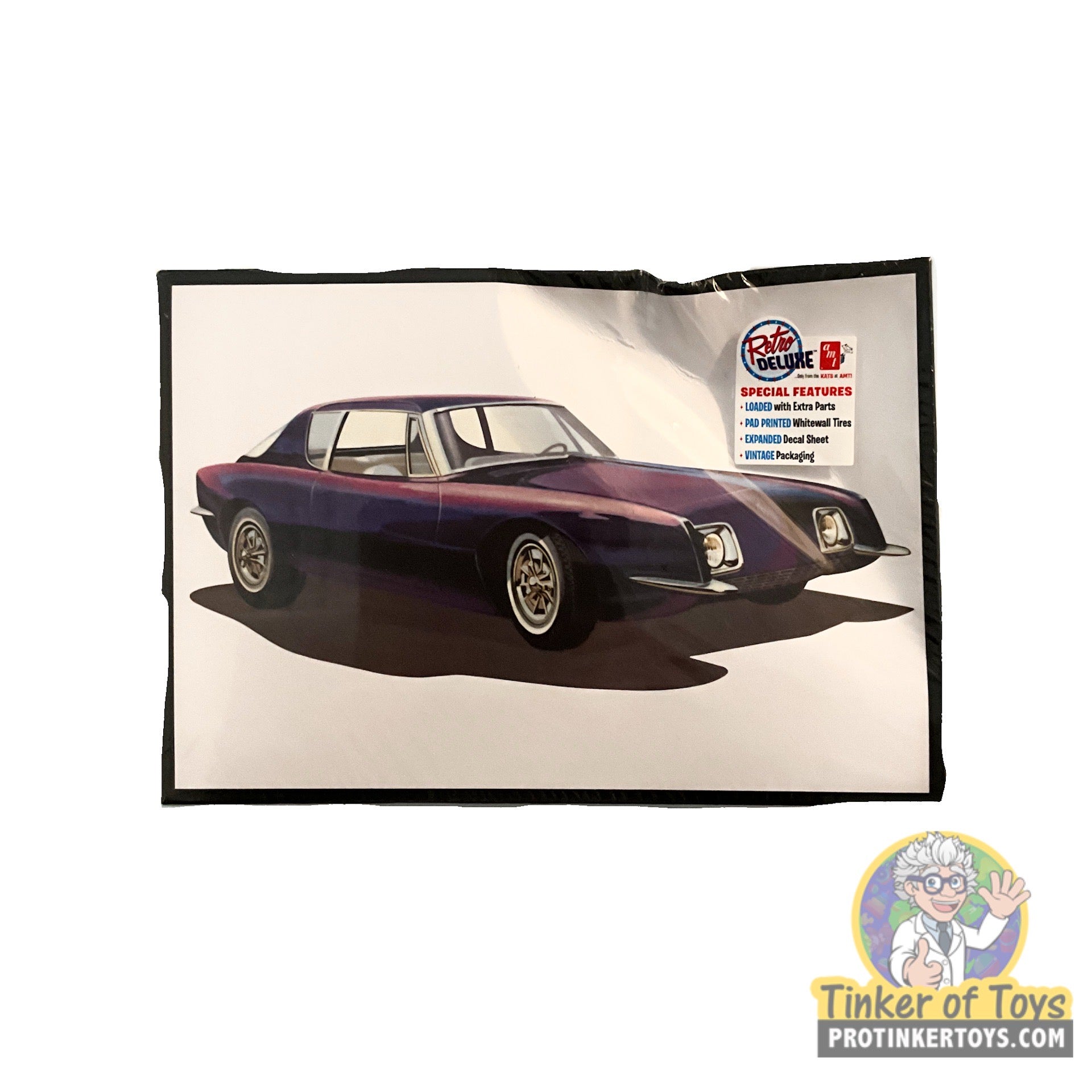 Second Chance: 1963 Studebaker Avanti 1/25 Scale AMT Model Kit - A Rare Find!