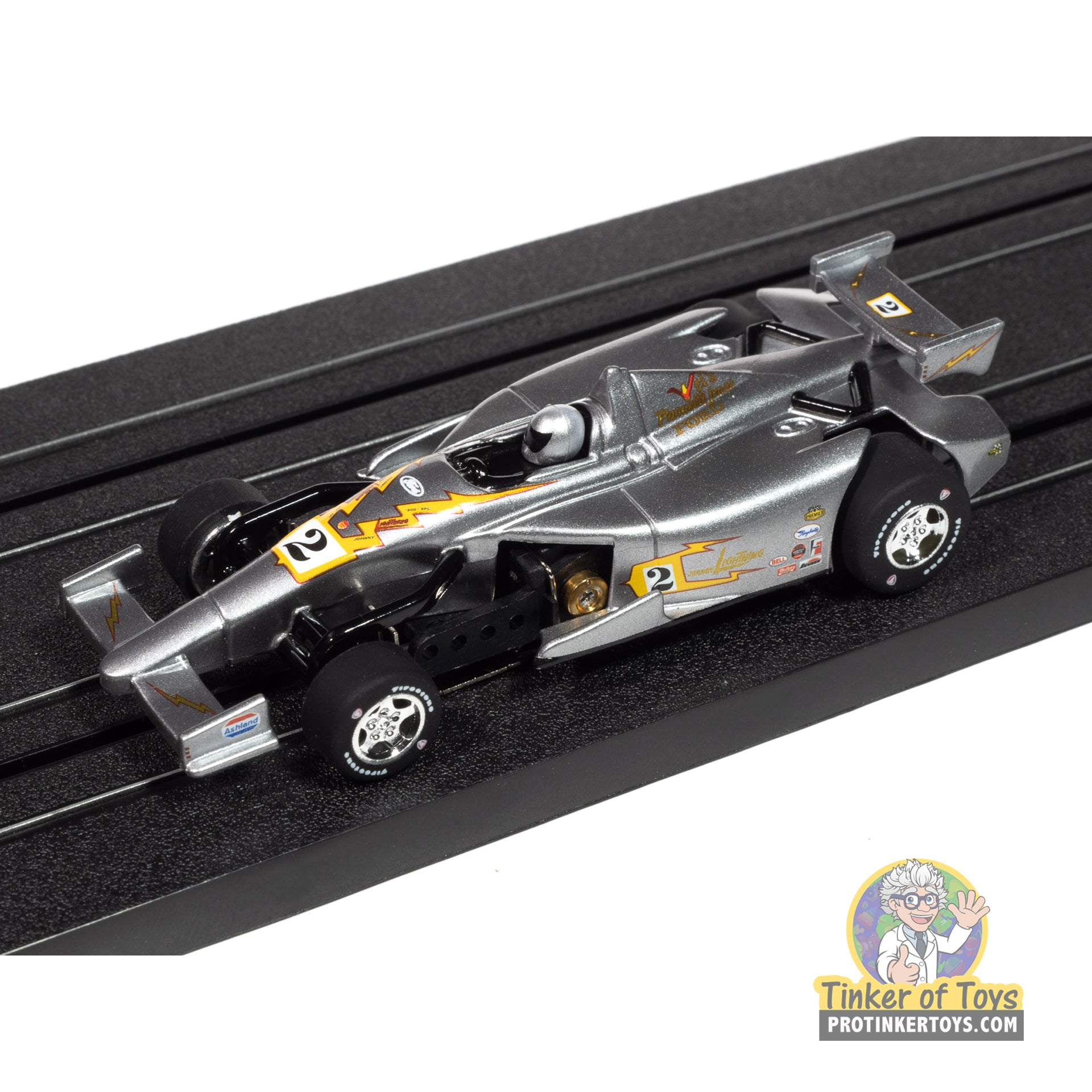 Super III 2014 Indy Car Johnny Lightning Special #2 (Gray) 2B - A Must - Have by Auto World | SC413