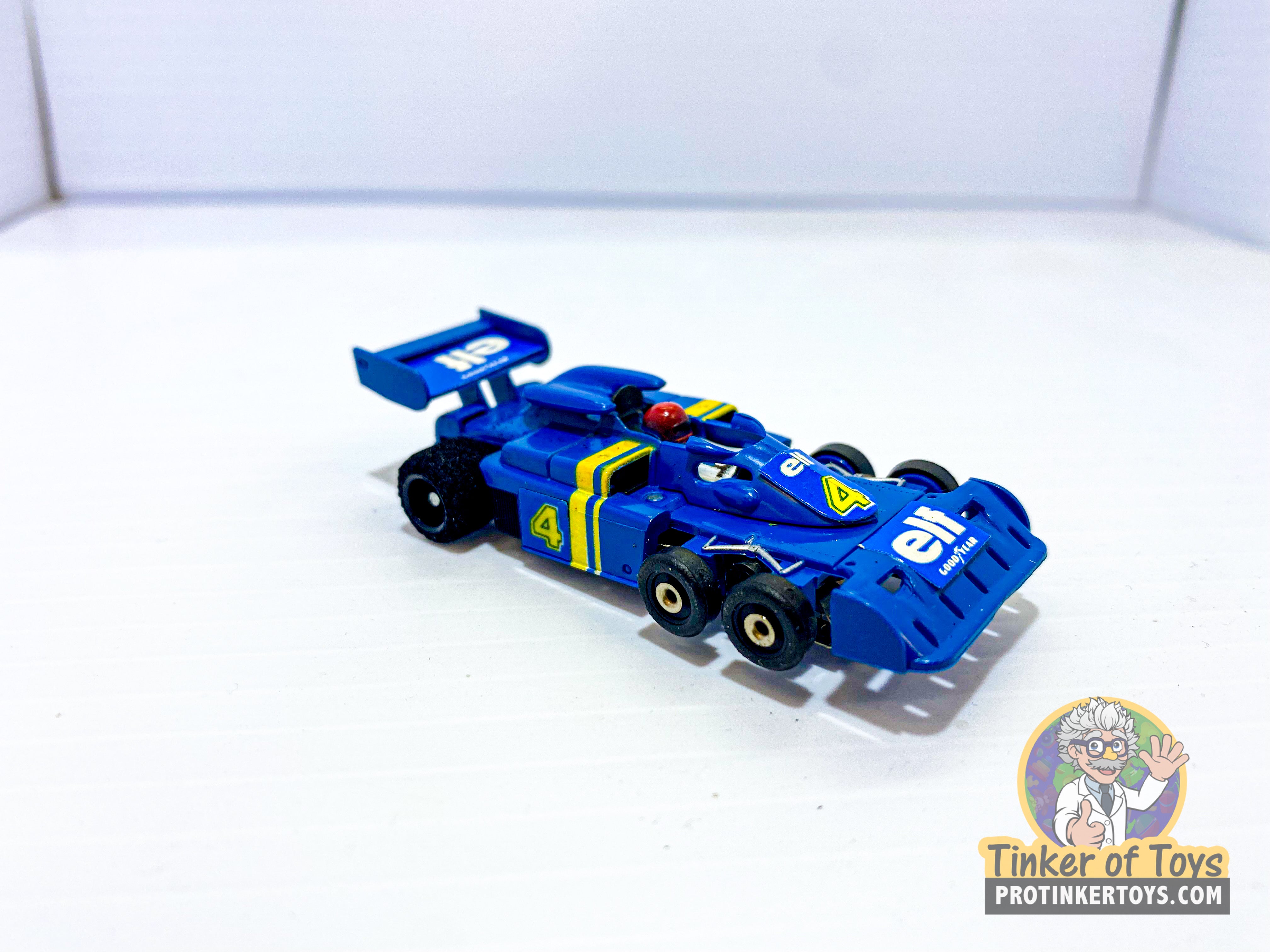 Stunning 6-Wheel Elf Blue #4 (1977 - 1980) | AFX1738 | Aurora