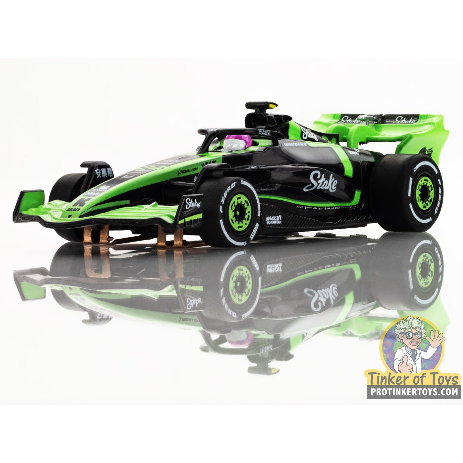 AFX/Racemasters Sauber F1 #24 C44 Stake FY - The Ultimate HO Slot Car!