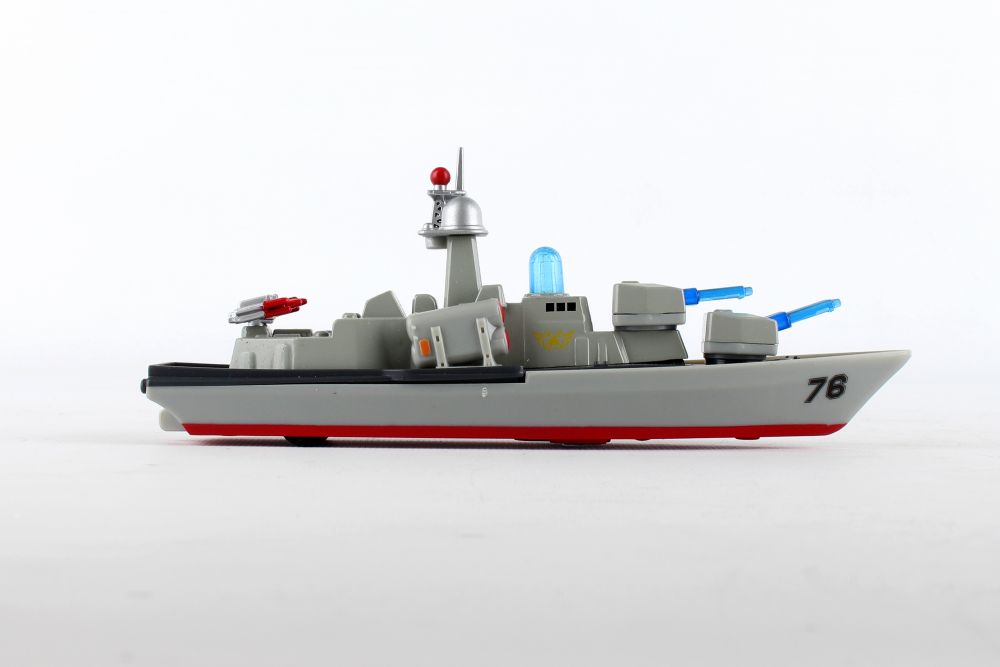 Thrilling Battleship & Destroyer Pullback Diecast by Daron - PMT1602