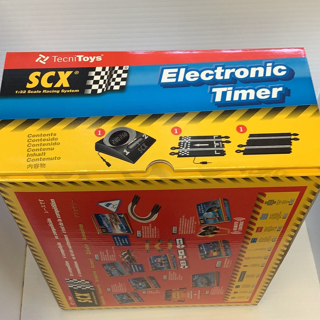 SCX Electronic Timer 2000 Version 2 Lanes - 88310: The Ultimate Racing Companion!